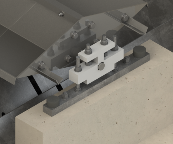 Self lubricating bearing arrangement for tippler distributor