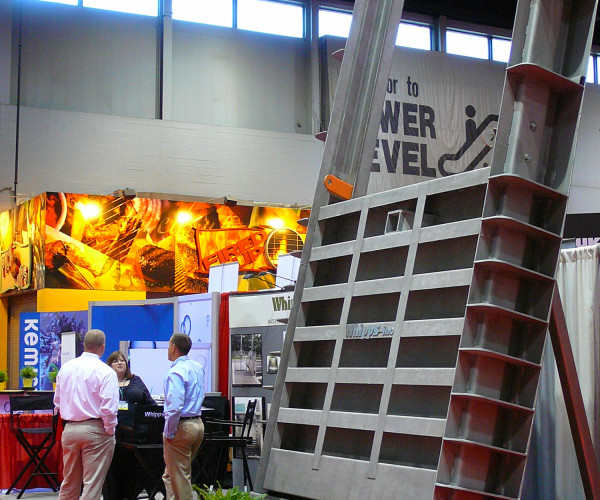 WEFTEC show heavy duty penstock gate