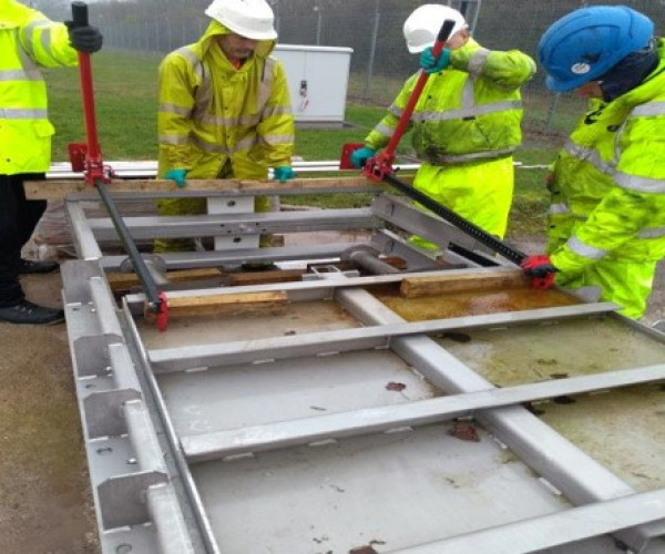 Penstock preparation