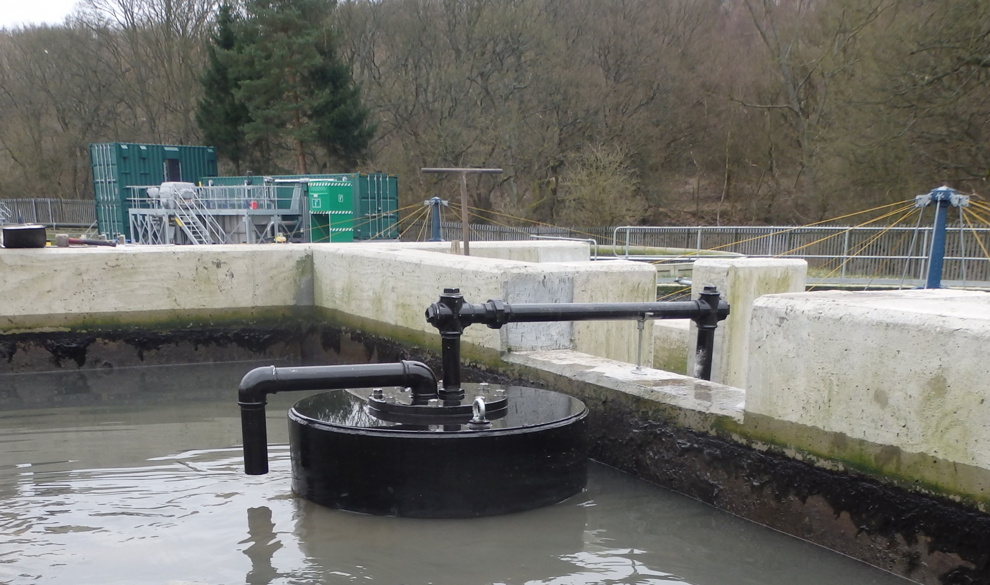 New dosing syphon for exisiting sewage treatment works to replace an Adams Hydraulics siphon